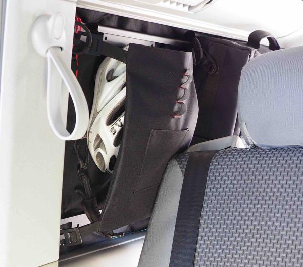 Felleisen Packtaschen Caravelle (Gurt auf beiden Seiten) mit Flexbag